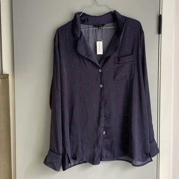 Banana Republic silky pajama set, size L, new